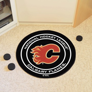 Picture of Calgary Flames Puck Mat
