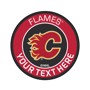 Picture of Calgary Flames Personalized Roundel Mat