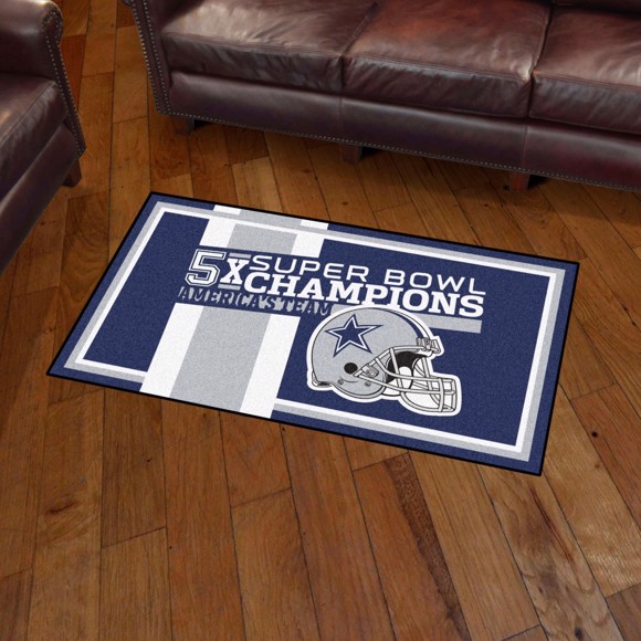 Picture of Dallas Cowboys Dynasty 3x5 Rug