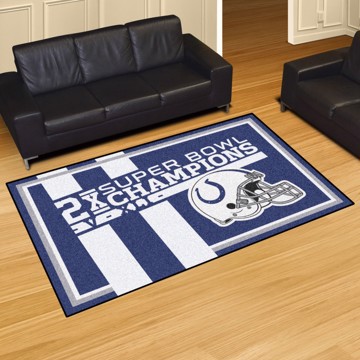 Picture of Indianapolis Colts Dynasty 5x8 Rug