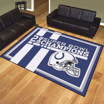 Picture of Indianapolis Colts Dynasty 8x10 Rug