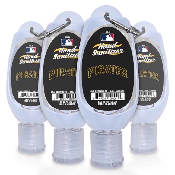 Picture of Pittsburgh Pirates 1.69 oz Travel Keychain Sanitizer
