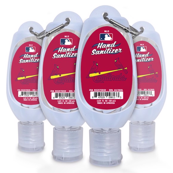 Picture of St. Louis Cardinals 1.69 oz Travel Keychain Sanitizer