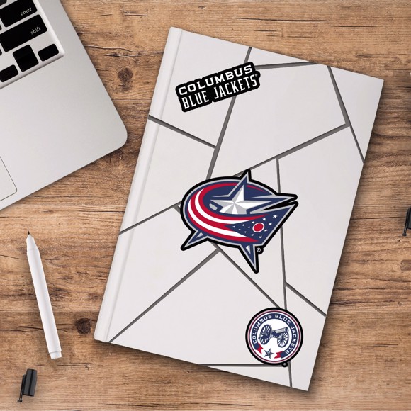 Picture of Columbus Blue Jackets Decal 3-pk
