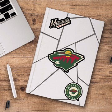 Picture of NHL - Minnesota Wild Decal 3-pk