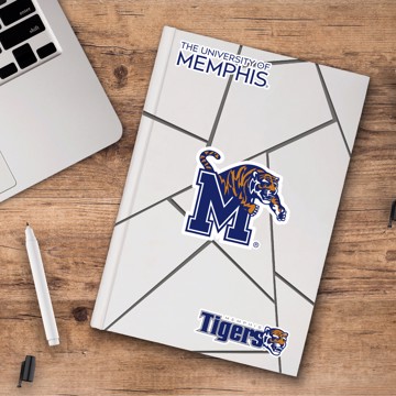 Picture of Memphis Tigers Decal 3-pk