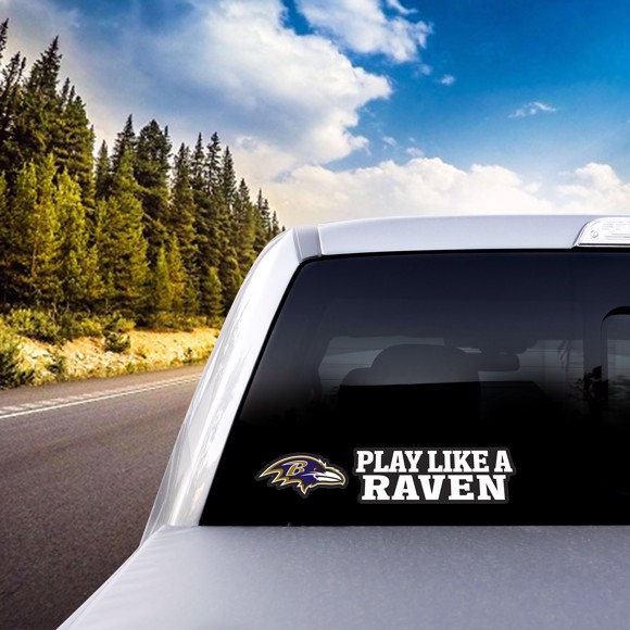 Picture of Baltimore Ravens Team Slogan Decal