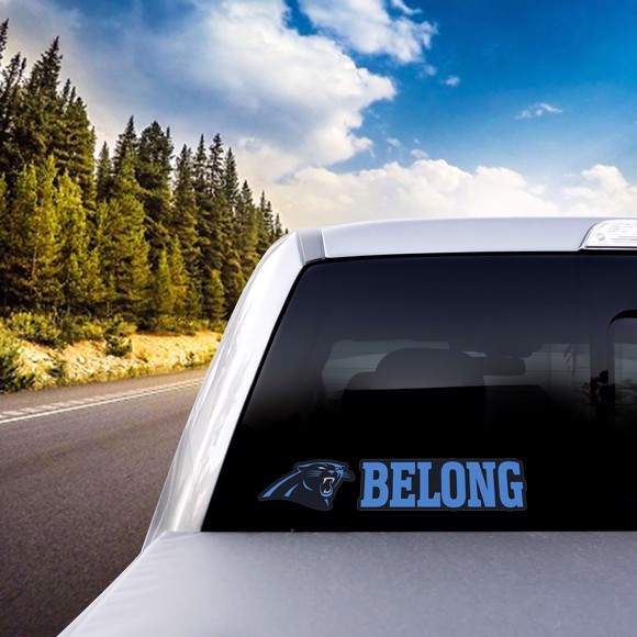 Picture of Carolina Panthers Team Slogan Decal