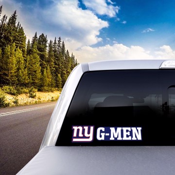 Picture of New York Giants Team Slogan Decal