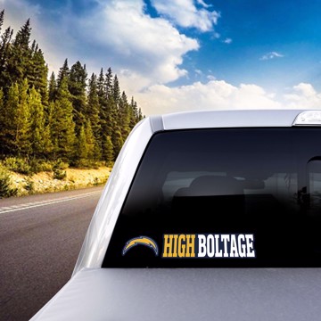 Picture of Los Angeles Chargers Team Slogan Decal