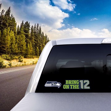 Picture of Seattle Seahawks Team Slogan Decal