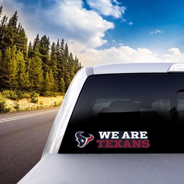 Picture of Houston Texans Team Slogan Decal