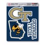 Picture of Georgia Tech Yellow Jackets Decal 3-pk
