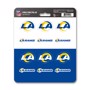 Picture of Los Angeles Rams Mini Decal 12-pk