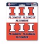 Picture of Illinois Illini Mini Decal 12-pk