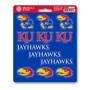 Picture of Kansas Jayhawks Mini Decal 12-pk