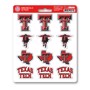 Picture of Texas Tech Red Raiders Mini Decal 12-pk