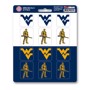 Picture of West Virginia Mountaineers Mini Decal 12-pk