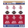 Picture of Houston Rockets Mini Decal 12-pk