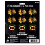 Picture of Chicago Blackhawks Mini Decal 12-pk