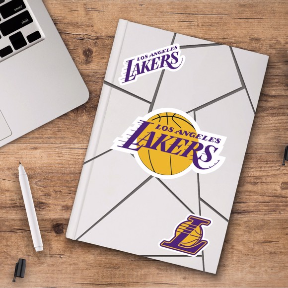 Picture of Los Angeles Lakers Decal 3-pk