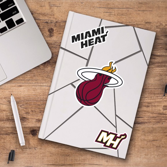 Picture of Miami Heat Decal 3-pk