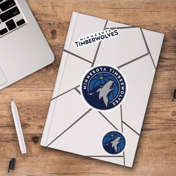 Picture of Minnesota Timberwolves Decal 3-pk