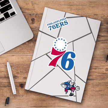 Picture of Philadelphia 76ers Decal 3-pk