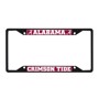 Picture of Alabama Crimson Tide License Plate Frame - Black