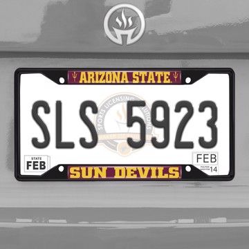 Picture of Arizona State University License Plate Frame - Black