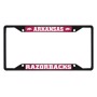 Picture of Arkansas Razorbacks License Plate Frame - Black