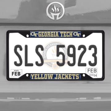 Picture of Georgia Tech License Plate Frame - Black