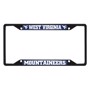 Picture of West Virginia Mountaineers License Plate Frame - Black
