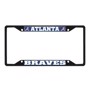 Picture of MLB - Atlanta Braves License Plate Frame - Black