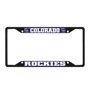 Picture of MLB - Colorado Rockies License Plate Frame - Black