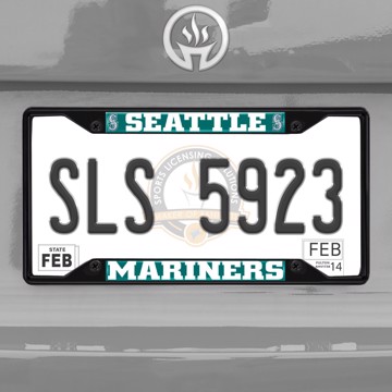 Picture of MLB - Seattle Mariners License Plate Frame - Black
