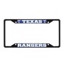 Picture of MLB - Texas Rangers License Plate Frame - Black