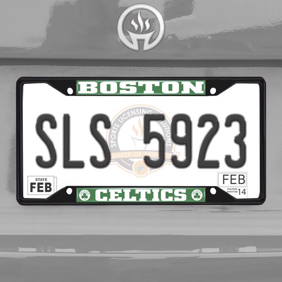 Picture of NBA - Boston Celtics License Plate Frame - Black