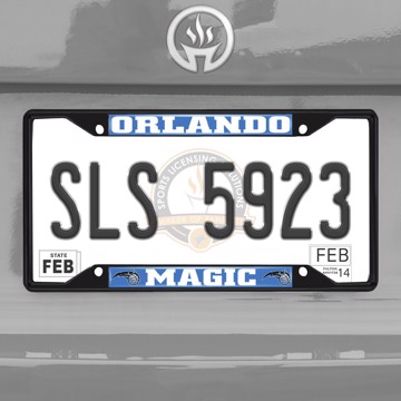Picture of NBA - Orlando Magic License Plate Frame - Black