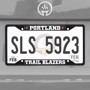 Picture of NBA - Portland Trail Blazers License Plate Frame - Black