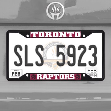 Picture of NBA - Toronto Raptors License Plate Frame - Black