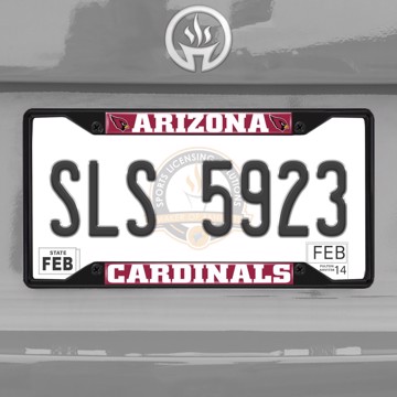 Picture of NFL - Arizona Cardinals License Plate Frame - Black