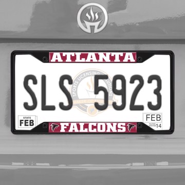 Picture of NFL - Atlanta Falcons License Plate Frame - Black