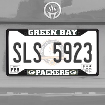 Picture of NFL - Green Bay Packers  License Plate Frame - Black