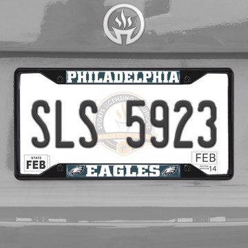 Picture of NFL - Philadelphia Eagles  License Plate Frame - Black
