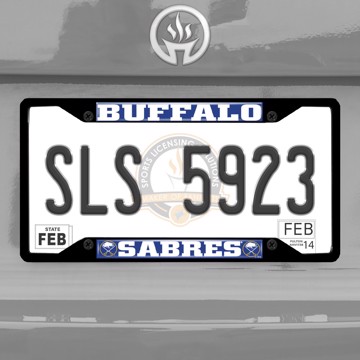 Picture of NHL - Buffalo Sabres License Plate Frame - Black