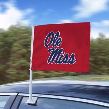 Picture of Ole Miss Car Flag