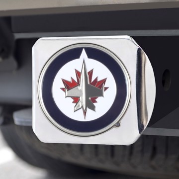 Picture of Winnipeg Jets Color Hitch Cover - Chrome