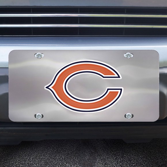 Picture of Chicago Bears Diecast License Plate