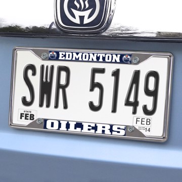 Picture of Edmonton Oilers License Plate Frame